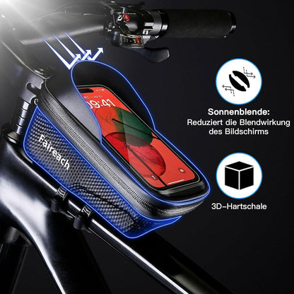 Fahrradtasche Rahmen wasserdicht Große Kapazität Handytasche