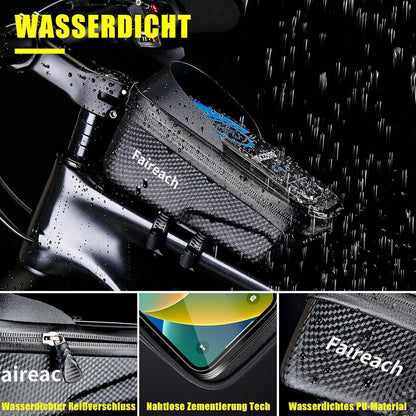 Fahrradtasche Rahmen wasserdicht Große Kapazität Handytasche