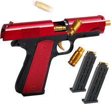 Kinder Spielzeugpistole Schaumstoff Blaster 60 Kugeln Magazin