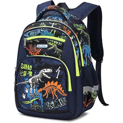 Kinderrucksack leuchtender Dinosaurier – Schulrucksack 1-7. Klasse