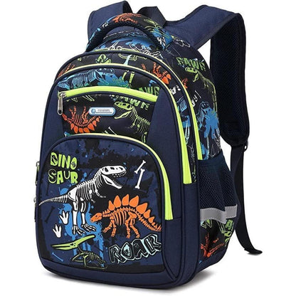 Kinderrucksack leuchtender Dinosaurier – Schulrucksack 1-7. Klasse