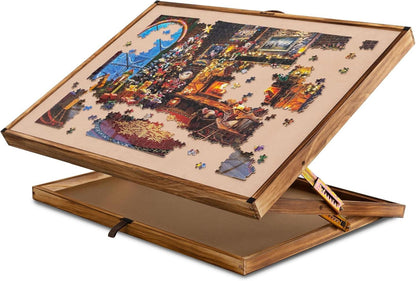 2-in-1 Puzzlebrett höhenverstellbar für 1000 & 1500 Teile