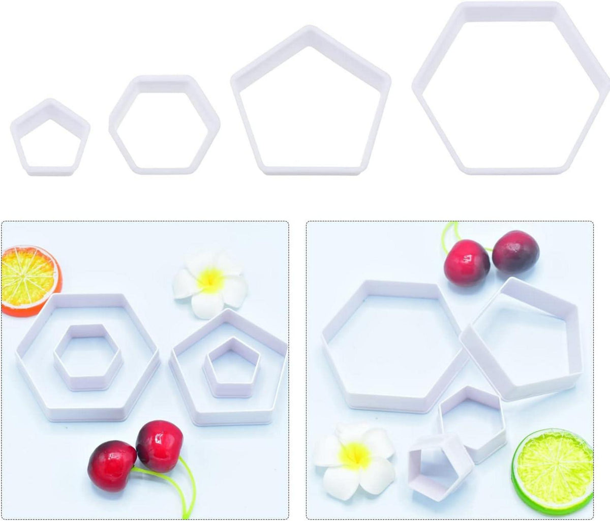 8-teiliges Fußball Ausstecher Set für DIY Kuchen Dekoration