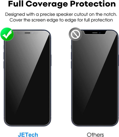 Schutzfolie iPhone 12/12 Pro 6,1 Zoll Gehärtetes Glas 3
