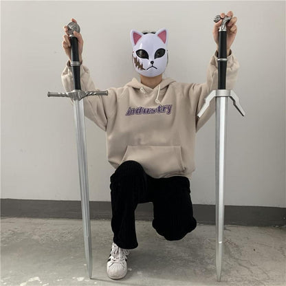 LARP Schwert Set Juwelen-Schwert 105 cm 2 Stück Halloween Cosplay