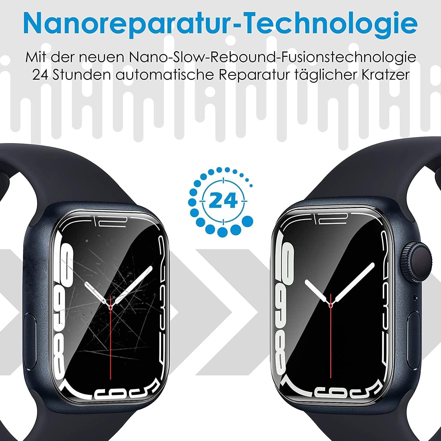 Apple Watch Series SE2/SE/6/5/4 44mm Schutzfolie - 8er