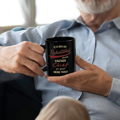 Ruhestand Geschenk Rentner Tasse Kaffeetasse Männer Rentenbeginn
