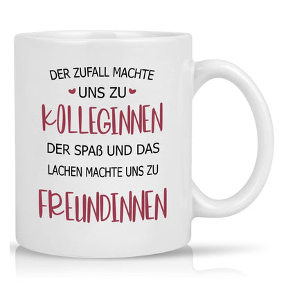Abschiedsgeschenk Kollegin – Tasse mit Spruch – 320ml Keramik
