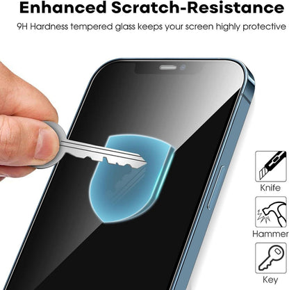 JETech Display Schutzfolie iPhone 12 Pro Max 6,7 Zoll Gehärtetes Glas HD Klar 3