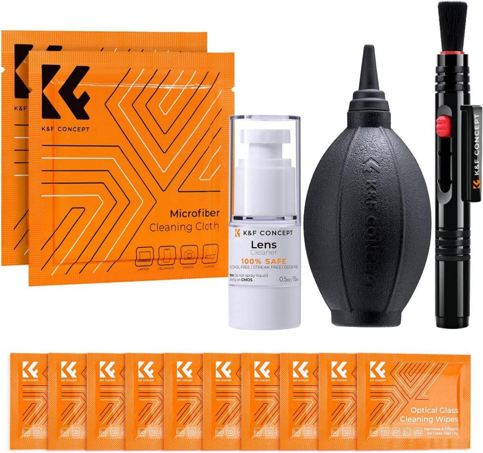 15-in-1 Kamera Reinigungsset für Fototour mit Lenspen & Feuchttücher