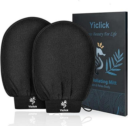 Koreanische Exfoliating Peeling-Handschuhe Schwarz