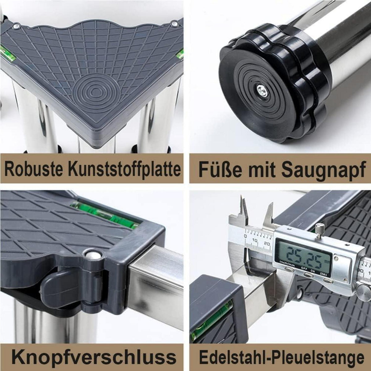 Waschmaschinen-Sockel Anti-Vibration verstellbar 45-70cm