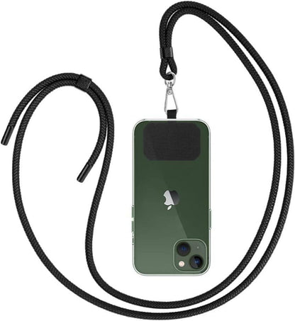 Handykette zum Umhängen für alle Smartphones schwarz