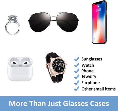14er Set Brillenetui Mikrofaser Brillenbeutel Sonnenbrille Aufbewahrungspouch