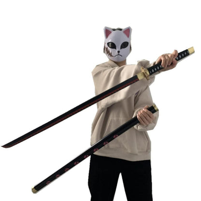 Halloween Cosplay Roronoa Zoro Katana Samurai Sword Ghost Cut