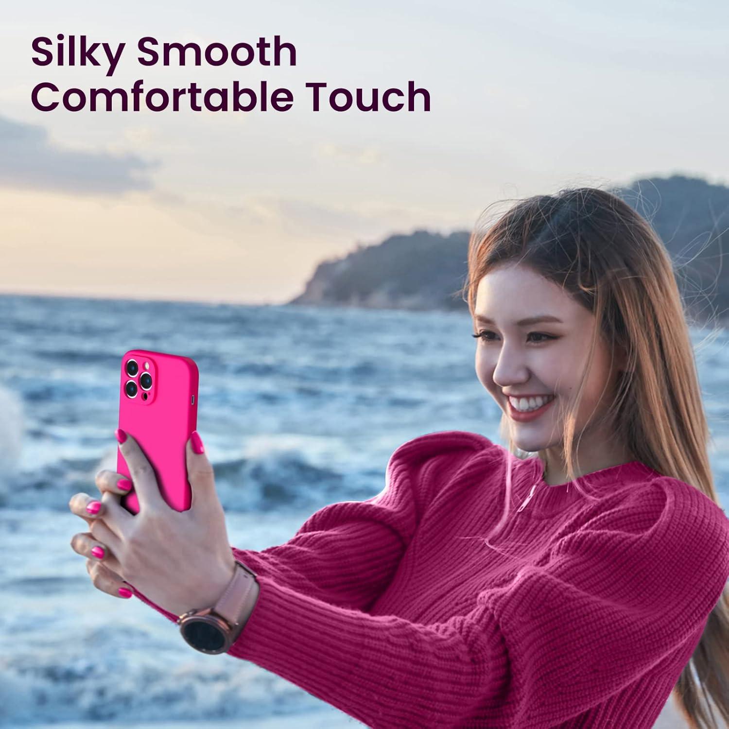 iPhone 13 Pro Max Hülle Schutzfolie Silikon Gel Stoßfest Handyhülle