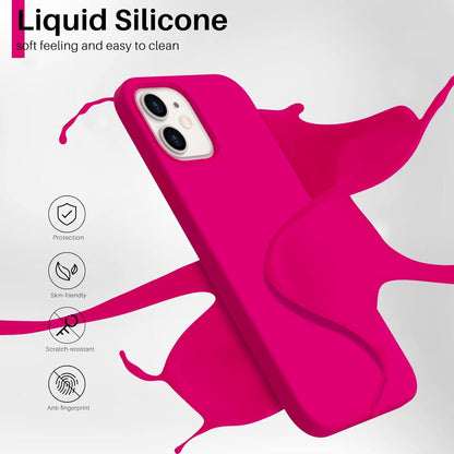 iPhone 12 Pro Silikon Case Flüssig Handyhülle 6,1 Zoll Schutz
