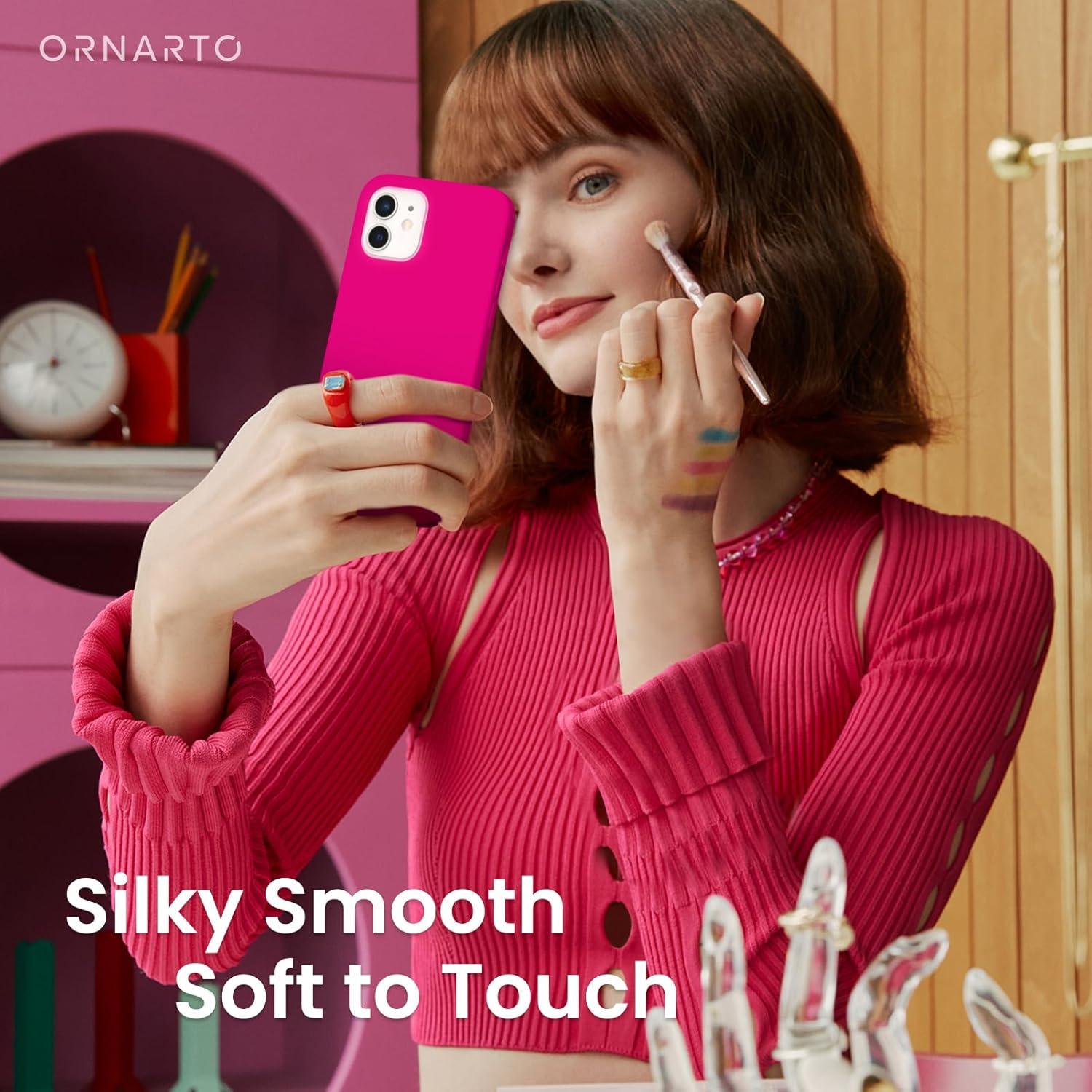 iPhone 12 Pro 6,1 Silikon Case Flüssig Handyhülle Schutz Leuchtend