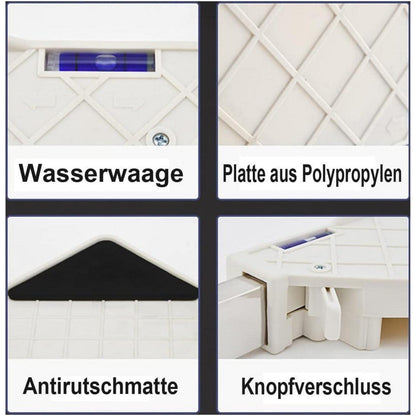 Waschmaschinen Podest verstellbar 10-25cm – Antivibrationsfuß