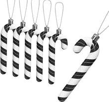Zuckerstangen Weihnachtsbaum Glitzer Anhänger Christbaumschmuck 6