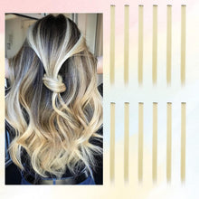 Farbige Haarverlängerungen 55cm – 12er Set Clip-In Haarsträhnen