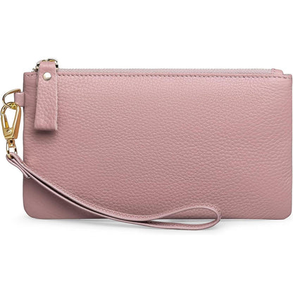 SENDEFN Damen Handtasche RFID Schutz Clutch Leder Geldbörse