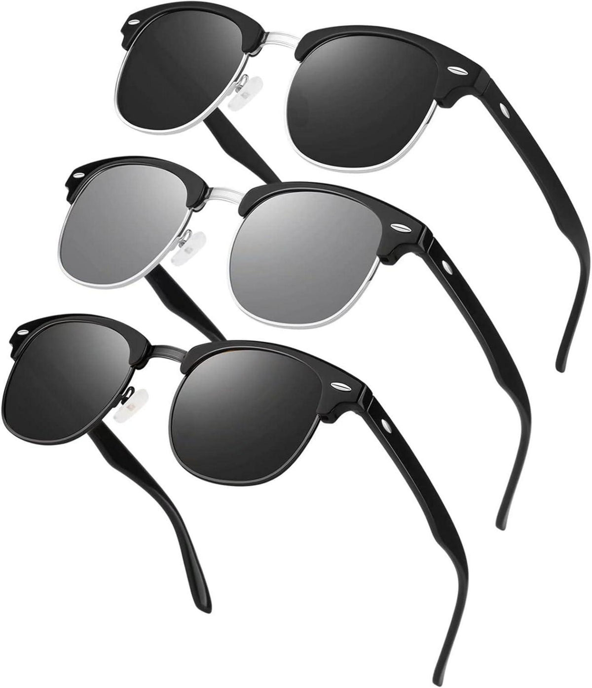 Polarisierte Retro Sonnenbrille UV400 für Reisen Angeln