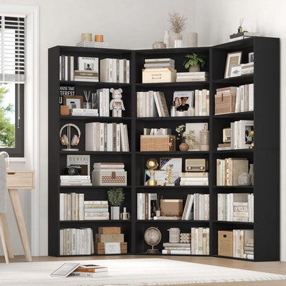 Holzregal mit 6 Fächern – Bücherregal & Aufbewahrungsregal