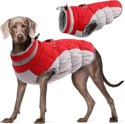 Kuoser Wasserdichter Hundemantel Winterjacke für Hunde