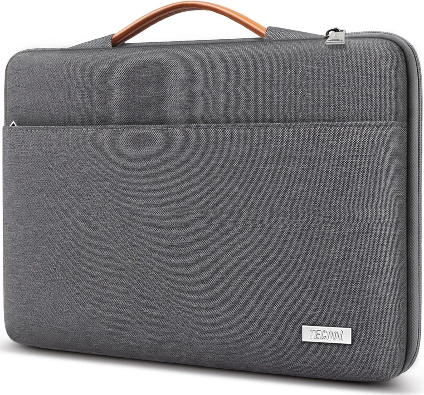 TECOOL 16 Zoll Laptoptasche MacBook Pro 16 Hülle Dunkelgrau