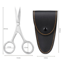 Nagelschere Hautschere Nagelhautschere mit Etui Edelstahl