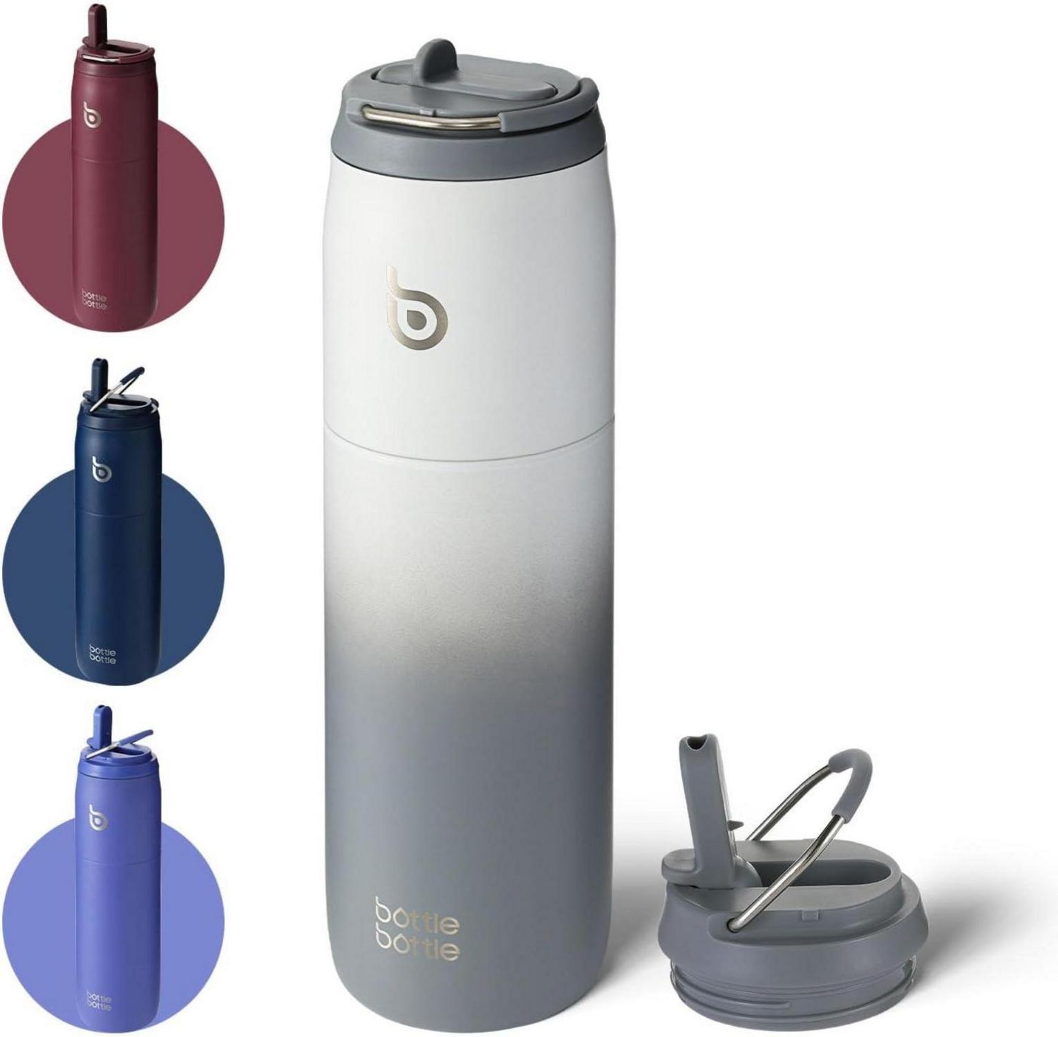 Isolierte Wasserflasche Edelstahl 32oz mit Strohhalm Griff, BPA-frei