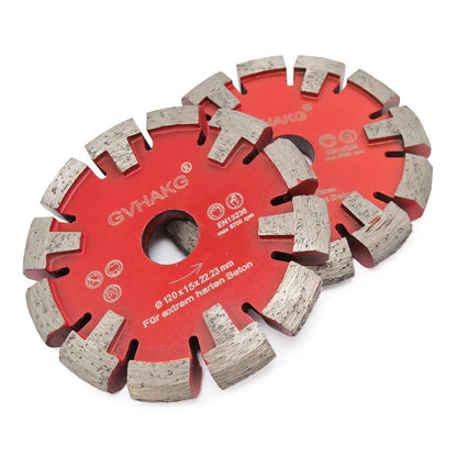 Diamant-Trennscheibe 120mm für Beton & Estrich, 15mm Breite