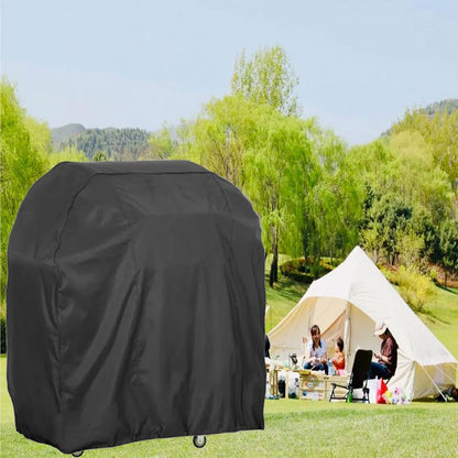 Grill Abdeckhaube 420D BBQ Gasgrill Abdeckung Winterfest 110x70x77cm