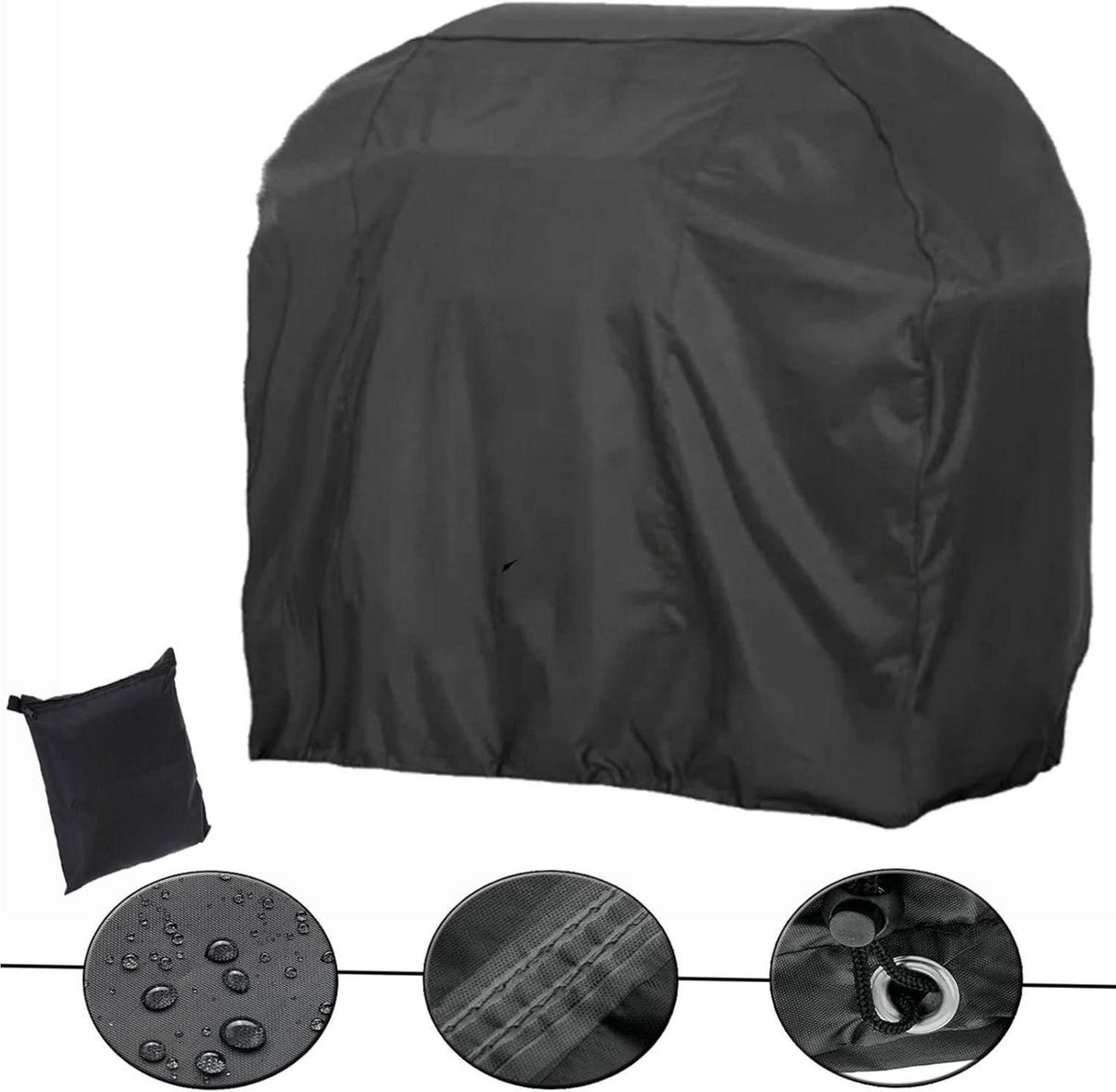 Grill Abdeckhaube Wasserdicht 420D Oxford 147x61x122cm UV