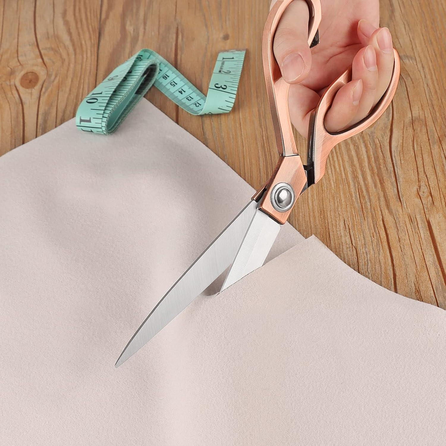 Professionelle Nähschere 26cm Edelstahl Stoff Schneiderschere