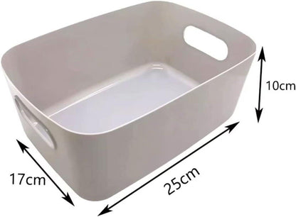 4er Set Aufbewahrungsboxen 25 x 17 x 10 cm Kunststoff Küchen