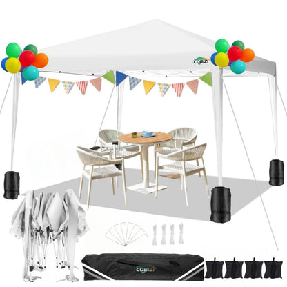3x3m Pop-Up Pavillon Wasserdicht – Gartenparty & Events