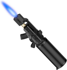 Taschenfeuerzeug Kochbrenner mit einstellbarer Flamme Schwarz
