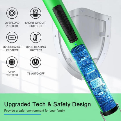 SUPRUS Elektrisches Lichtbogen-Feuerzeug Edelstahl USB wiederaufladbar