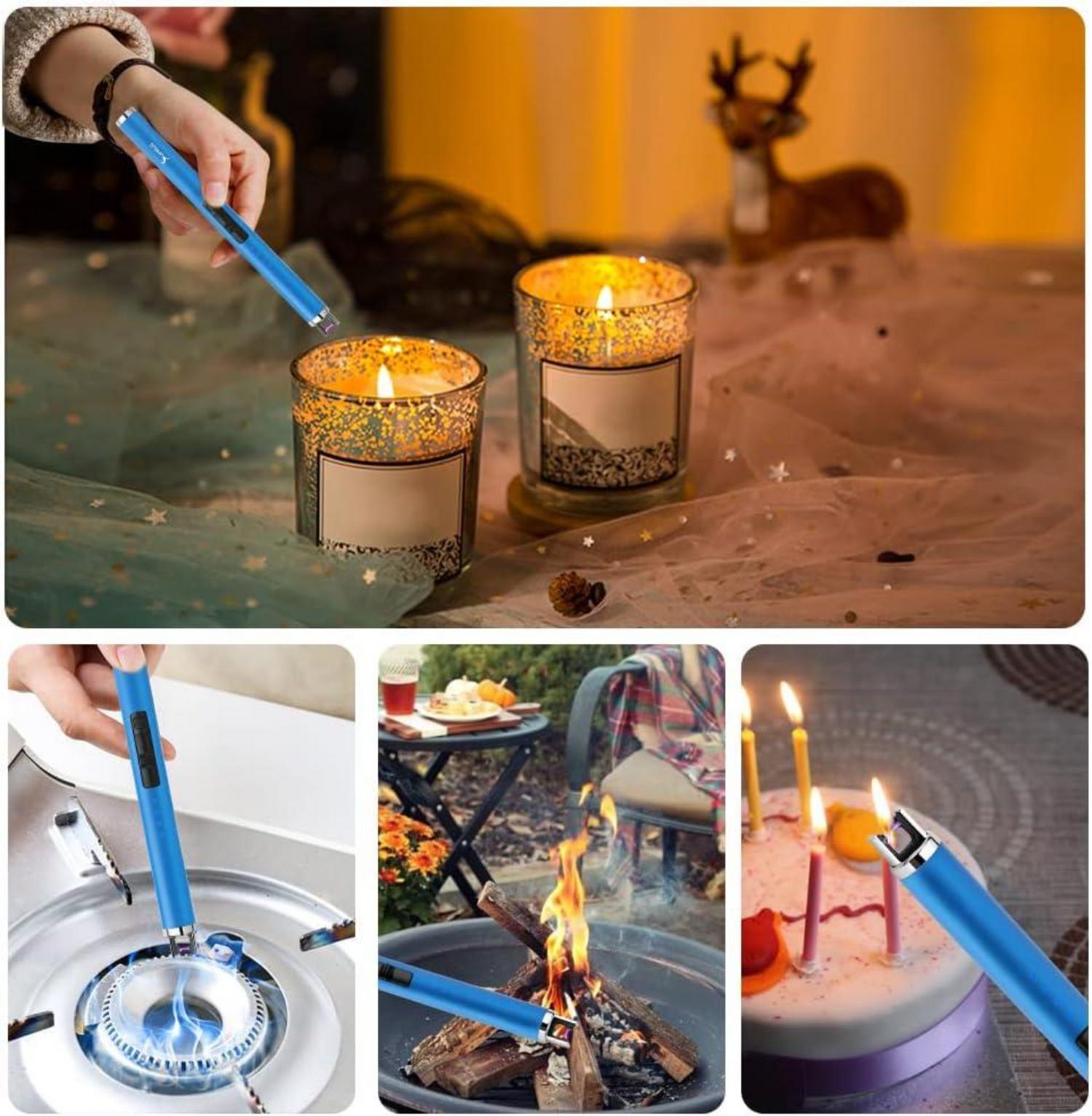 Lichtbogen Feuerzeug Elektronisch Stabfeuerzeug USB Aufladbares Plasma