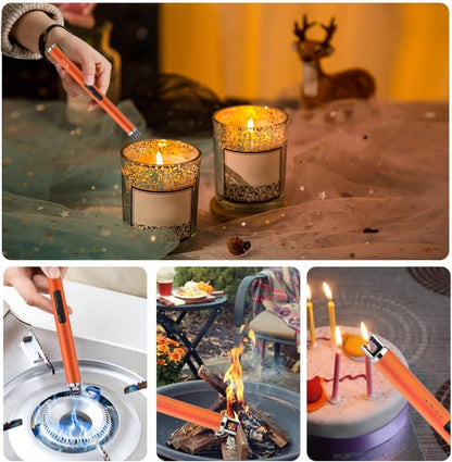 Lichtbogen Feuerzeug Elektronisch Stabfeuerzeug USB Aufladbar Plasma
