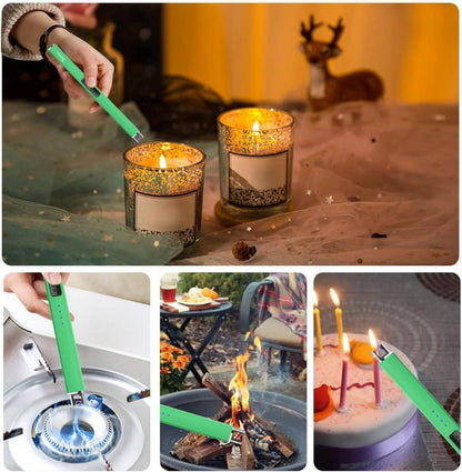 Leuchtfeuerzeug Dunkel leuchtet elektrisch Kerzenanzünder