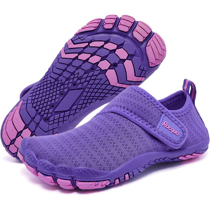 Kinder Barfußschuhe Wasserschuhe Schnelltrocknend Violett Gr. 28-37
