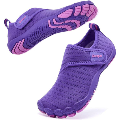 Kinder Barfußschuhe Wasserschuhe Schnelltrocknend Violett Gr. 28-37