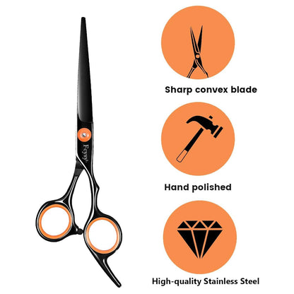 Professionelle Haarschneideschere Effilierschere Set Kit