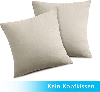 ATsense 2er Set 40x40 cm Kissenbezug