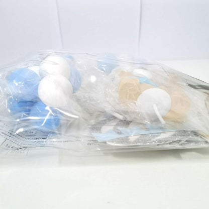 Teddybär Babyparty Kuchendeko Set Blau Luftballons Wolken Bären