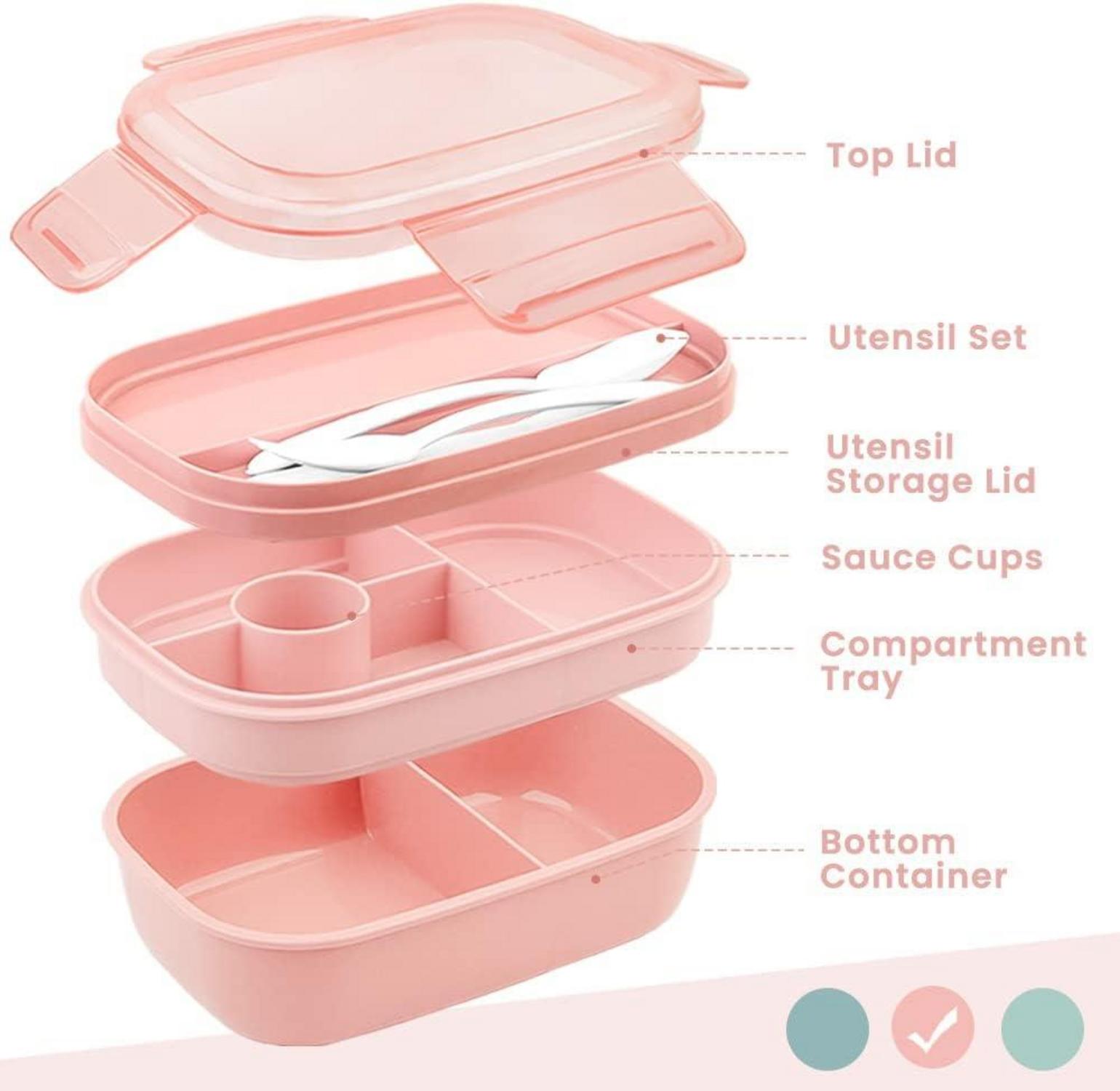 Lunchbox mit Fächern für Kinder und Erwachsene 1900ML