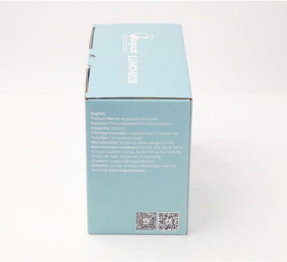 Bugucat Lunchbox Kinder Fächern 1900ML Bentobox Lunchbox Frühstücksbox 2-Lagige Brotdose